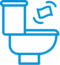 Avoid toilet wastebasket